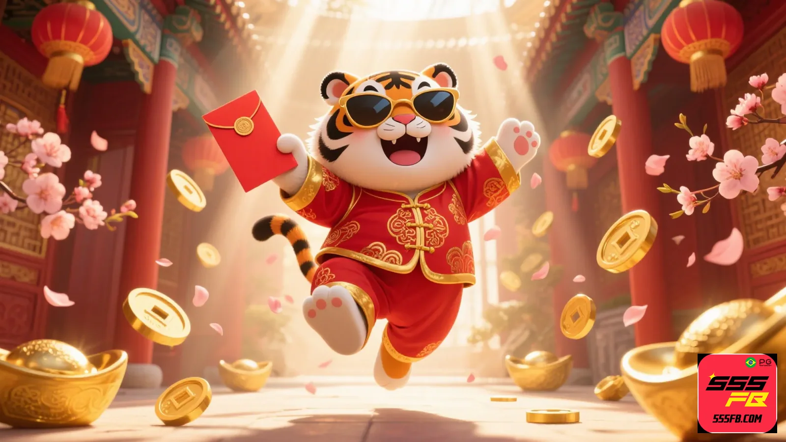 Aplicativo 555fb em uso - 555fb